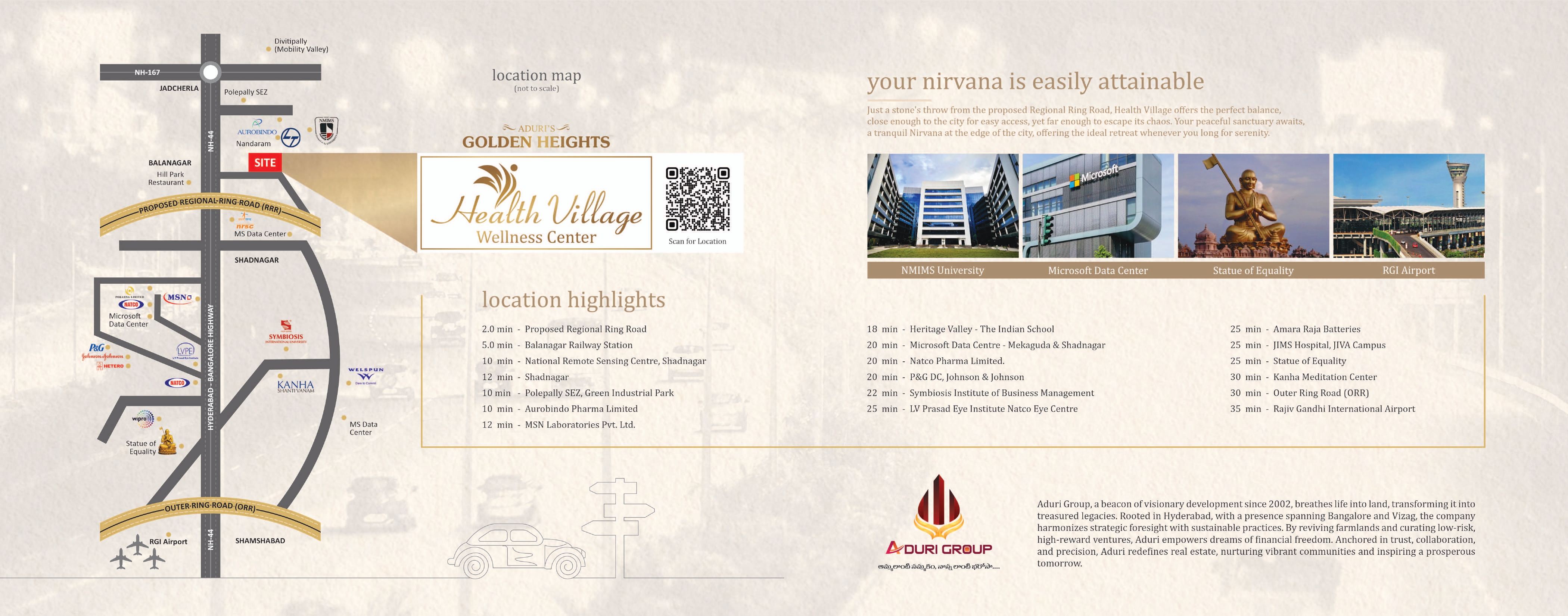 Aduri Golden Heights E-Brochure - Your Nirvana Is Easily Attainable
